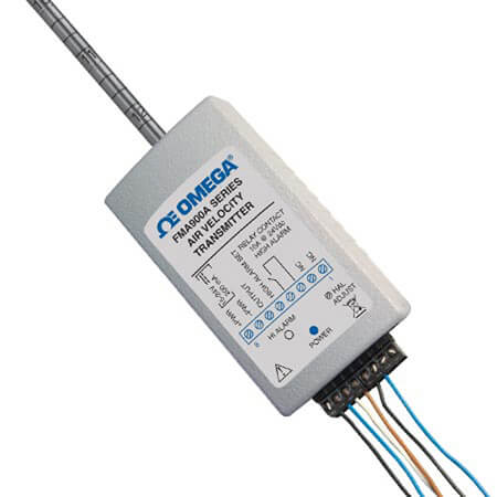 OMEGA奧米佳 FMA900A系列工業(yè)用空氣流速變送器 帶內(nèi)置式繼電器